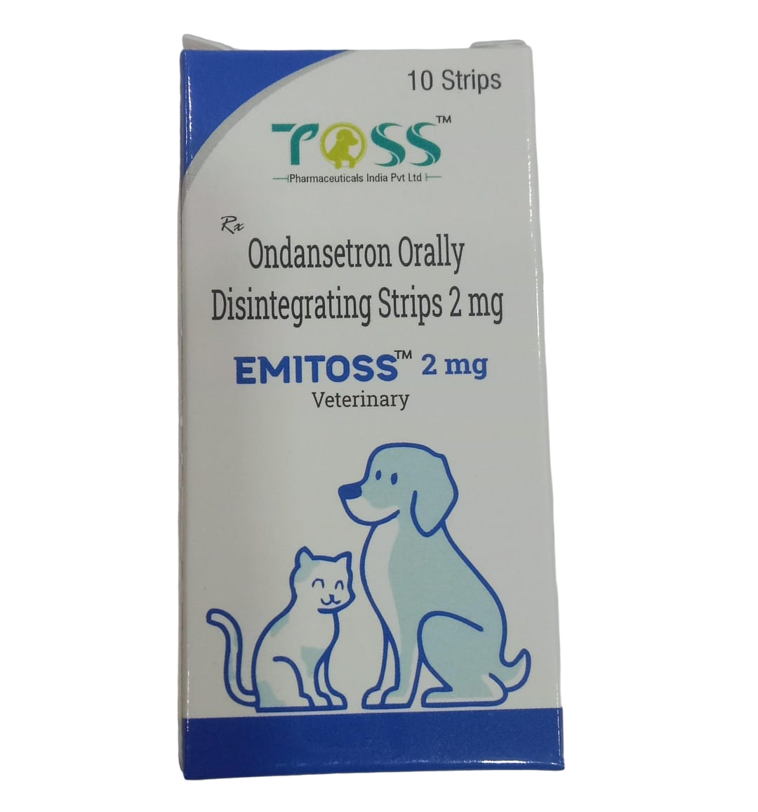 Toss Emitoss 2mg Veterinary Strips for Dogs & Cats