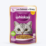 Whiskas Salmon In Gravy Adult Cat Pouch