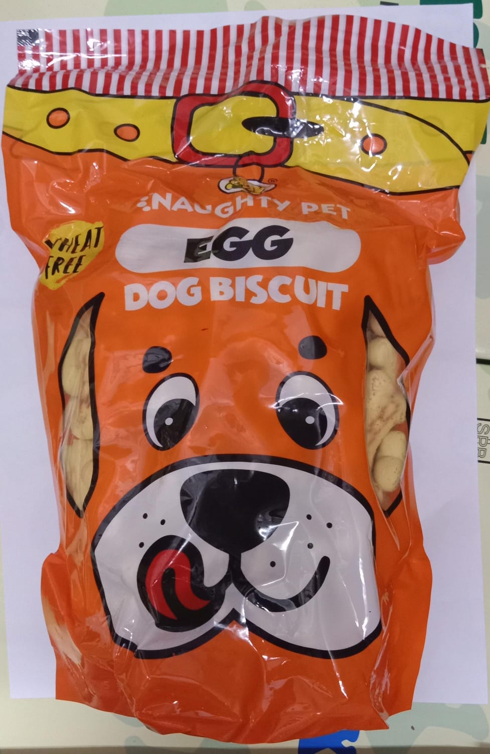 Naughty Pet Egg Wheat Free Dog Biscuits