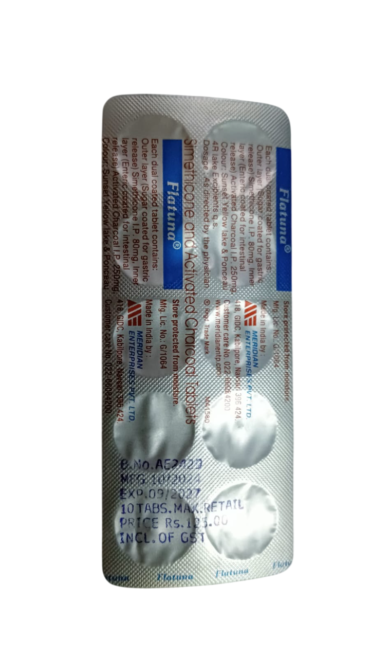 Meridian Enterprises Flatuna Tablets For Dog