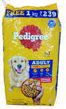 Pedigree Chicken & Vegetable Adult Dog Dry Food  (10 kg + 1kg Inside Free)