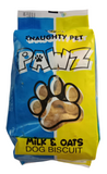 Naughty Pet Paw Milk & Oats Dog Biscuits