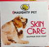 Naughty Pet Skin Care Sulphur Dog Soap
