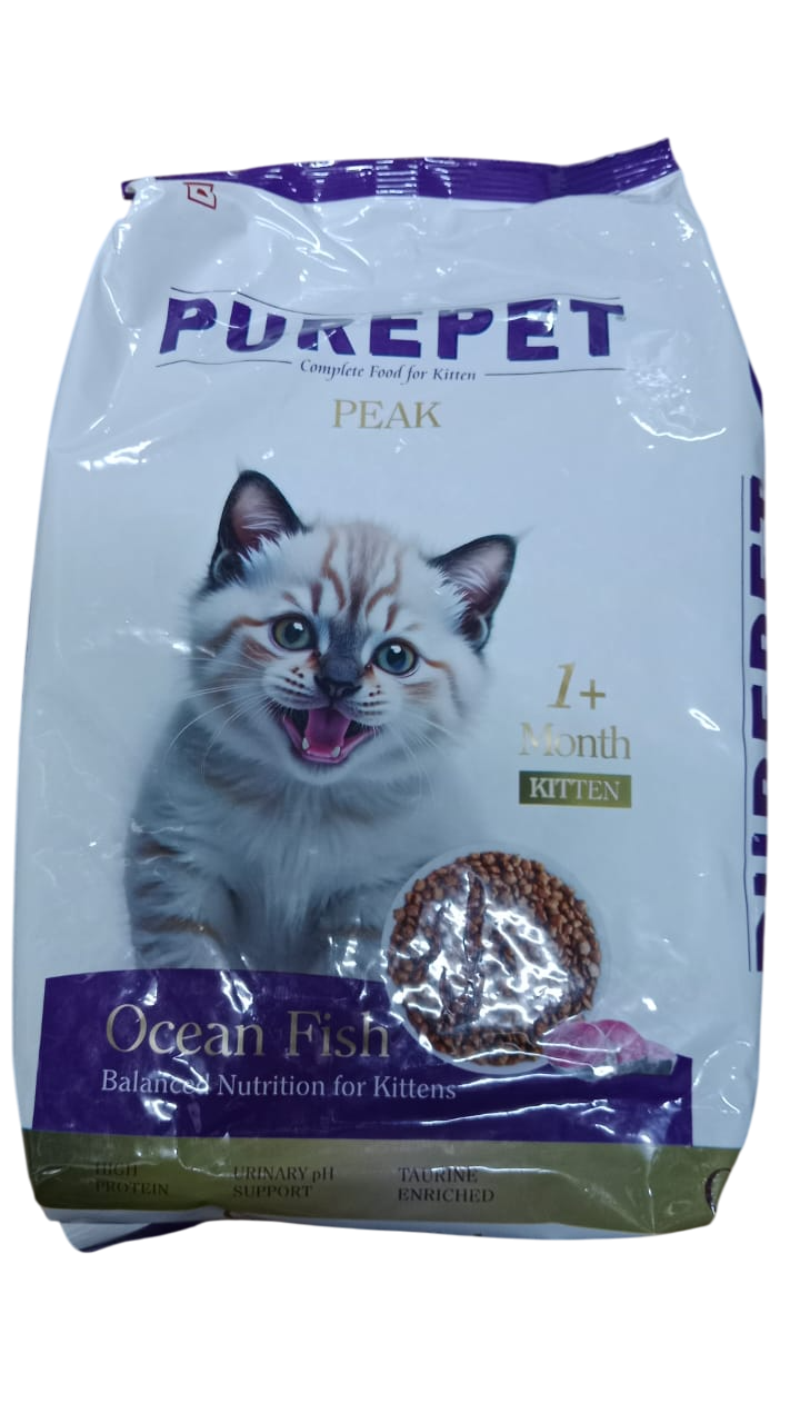 Purepet Peak Ocean Fish Kitten Dry Food