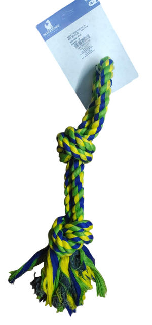 Pets Empire Natural 2 Double Knot Rope Toy For Dogs