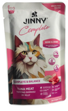Jinny Bone & Joint Grain Free Tuna Meat Topping Shirasu In Jelly Adult Cat Pouch