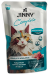 Jinny Multivitamins Tuna Meat Topping Mackerel In Jelly Adult Cat Pouch