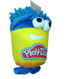 Nerf Dog Hasbro Play -Doh Do-Doh Squeaky And Crinkle Plush Dog Toy - Yellow & Blue