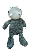 Trixie Hippo Plush Dog Toy - Black