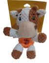 Kennel Cow Plush Treat Dog Toy