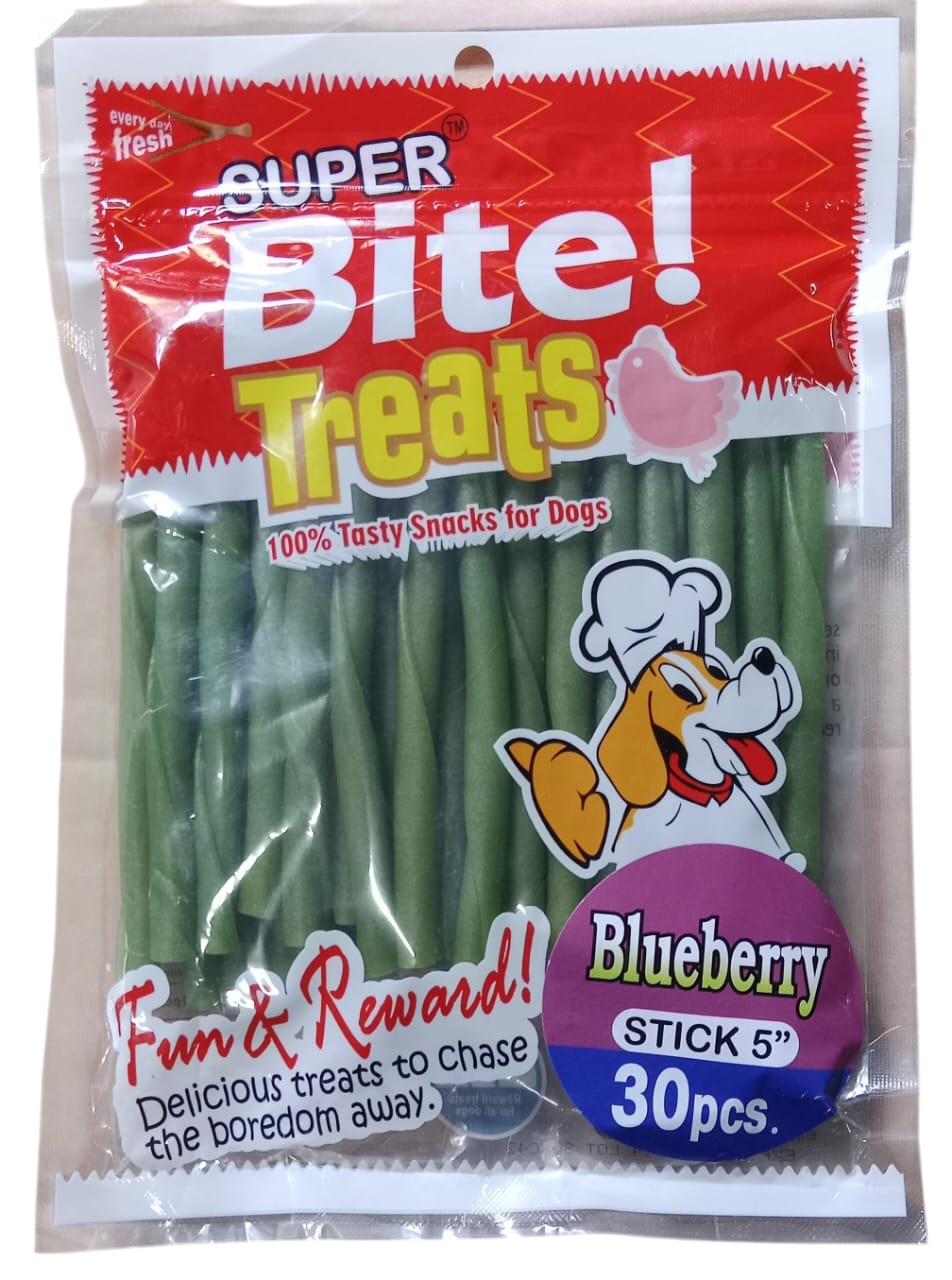 Super Bites Blueberry Stick Dog Treat