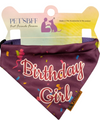 Petropolis Birthday Girl Bandana (Color May Vary)