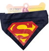 Petropolis Superman Bandana Collar For Dog