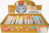 Wanpy Creamy Lickable Cat Treats – 4 Flavours Assorted Pack (100 sachets)