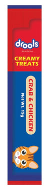 Drools : Creamy Cat Treats – Crab & Chicken