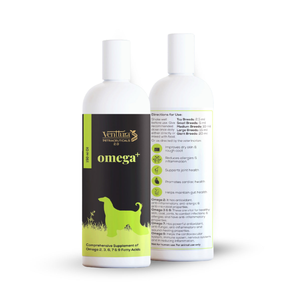 Venttura: Omega+ Skin & Coat Supplement for Dogs