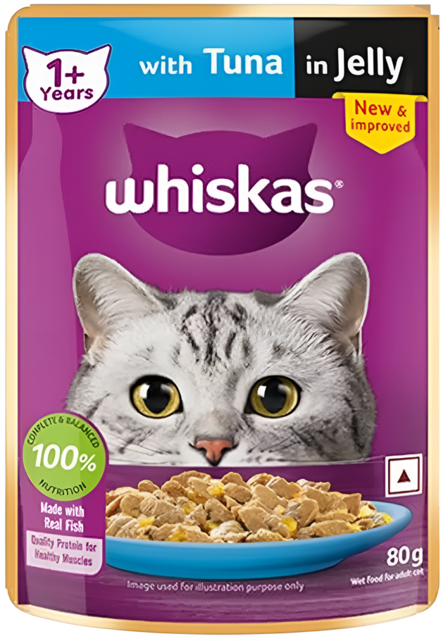 Whiskas Tuna In Jelly Adult Cat Pouch
