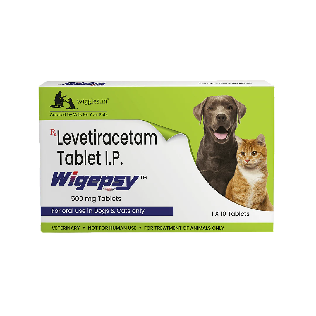 Wiggles Wigepsy 500mg Levetiracetam Tablets for Dogs & Cats