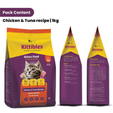 Wiggles Kittibles Chicken & Tuna Recipe Kitten Food