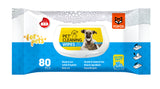 Fofos Pet Cleaning Wipes Unscented For Dog & Cat