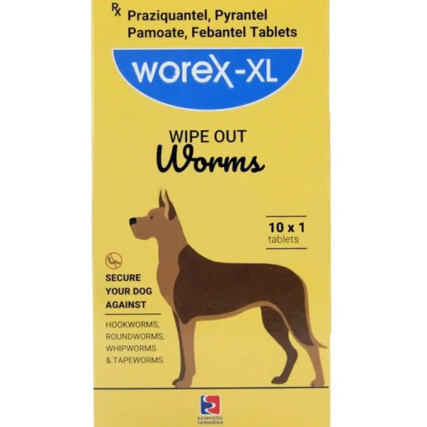 Scientific Remedies Worex-XL Tablets for Dogs - 1 Tablet