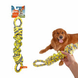 Fofos Flossy Rope Dog Toy - Blue & Orange