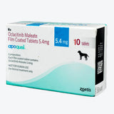 Zoetis Apoquel Oclacitinib/Oklacitinibas Flim-Coated Tablets For Dogs 5.4 mg