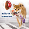 Gigwi Plush Friendz Squeaky With TPR Johnny Stick Lion Dog Toy