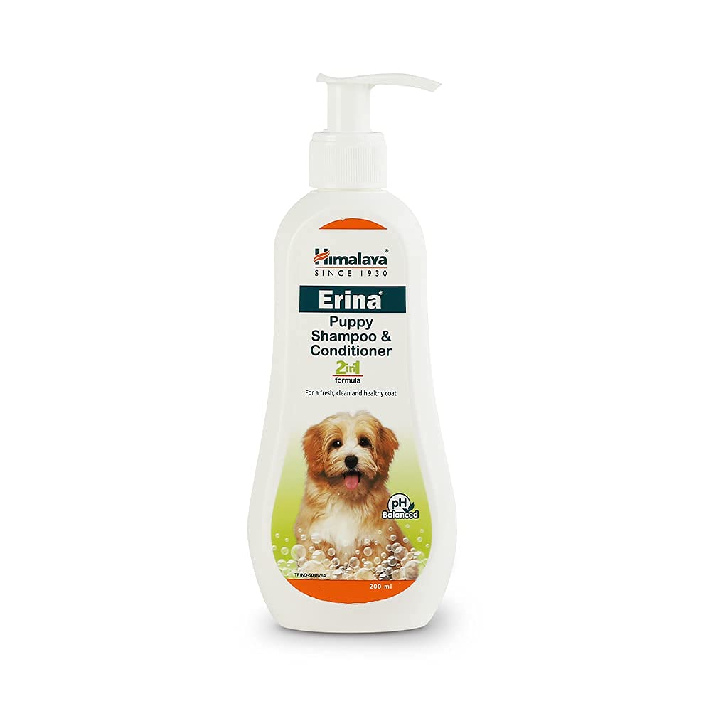 Himalaya Erina Puppy Shampoo & Conditioner 2 in 1 Formula