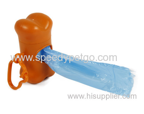 Speedy Pet waste Clean Up Bags With Holder (2 X 20 Pcs) - Orange