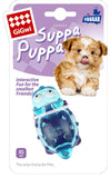 Gigwi Suppa Puppa Squeak Cat Shape Dog Toy - Blue/Purple