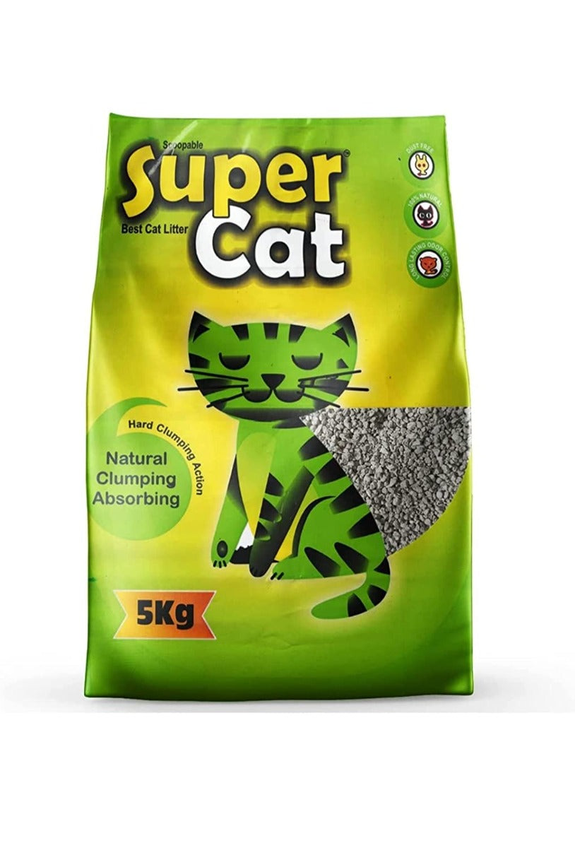 SuperCat Best Cat Litter – Natural Clumping & Absorbing