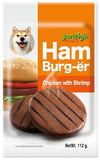 Jerhigh Ham Burger Chicken With Shrimp 112 G Pack of 6