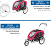 Trixie Bicycle Trailer For Medium Dog - (63 X 68 X 75 X137 CM)