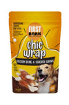 First Bark : Chic Wrap Calcium Bone & Chicken Wraps