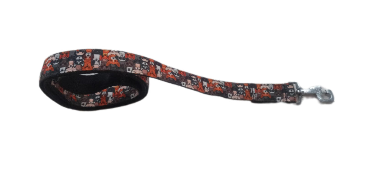 Kennel Dogs Printed Nylon Leash