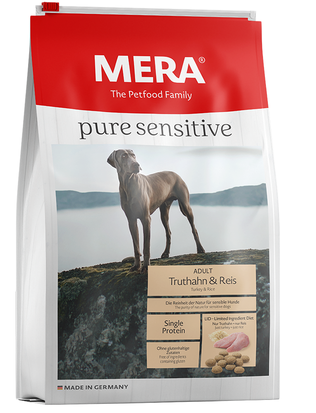 Mera Pure Sensitive Adult Turkey & Rice Dry Food For Dogs
