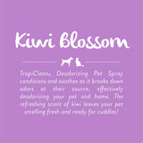 Tropiclean Kiwi Blossom Deodorizing Spray For Dogs & Cats