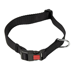 Kennel Soft Nylon Adjustable Click Lock Collar (1/2")