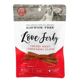 Rena's Recipe Rawhide-Free Love Chicken Jerky Lamb & Smoke Flavor Treats For Dogs