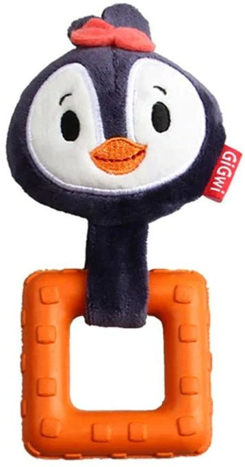 Gigwi Suppa Puppa Penguin Interactive Squeaky Toy