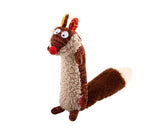 Gigwi Plush Friendz Squeaky Fox Dog Toy