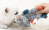 Gigwi Suppa Puppa Racoon Squeaker/Crinkle inside Dog Toys