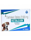 Vetalexin Cephalexin Tablets 600 mg