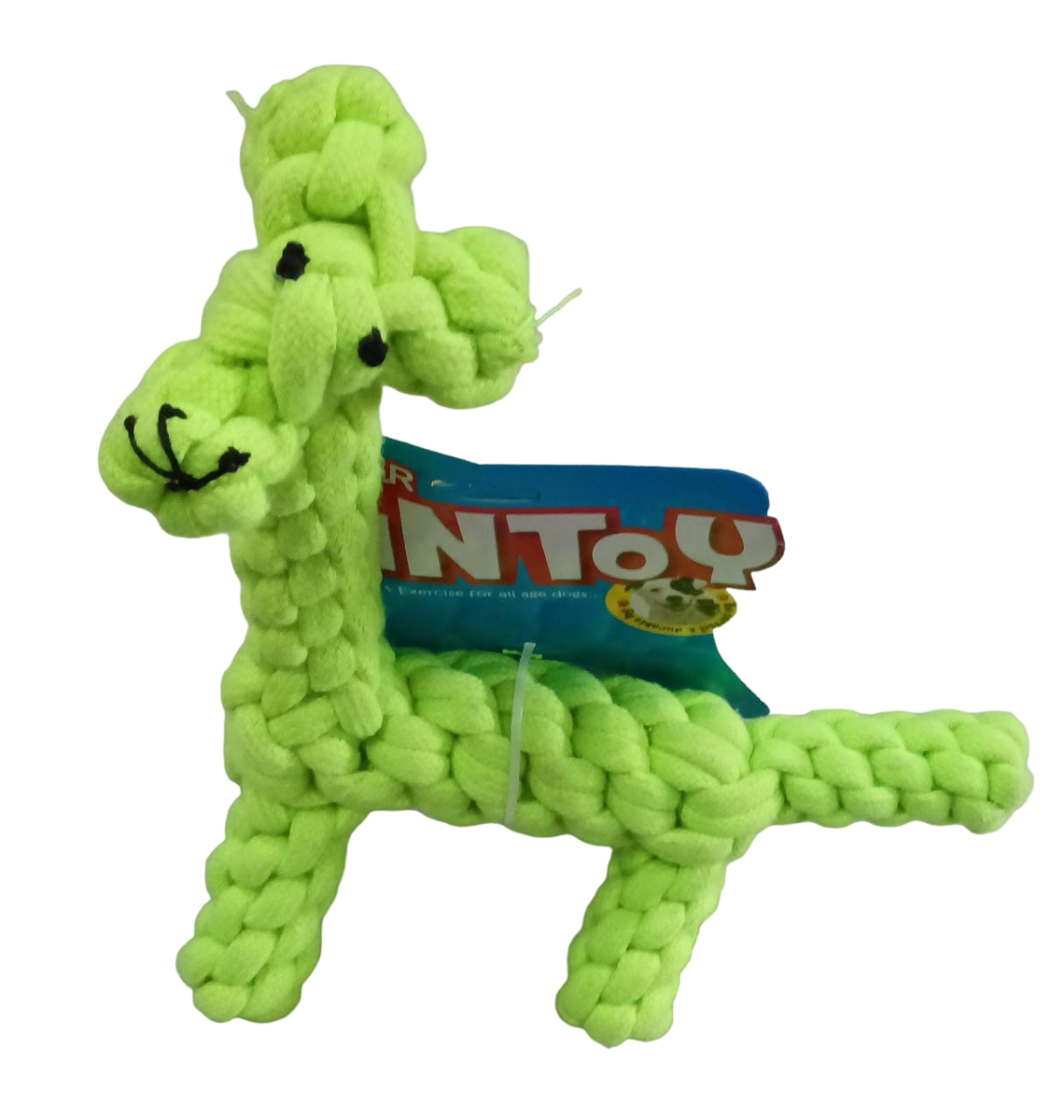Super Fun Toy Giraffe Rope Chew Dog Toy