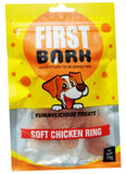 First Bark Yummylicious Treats Soft Chicken Ring