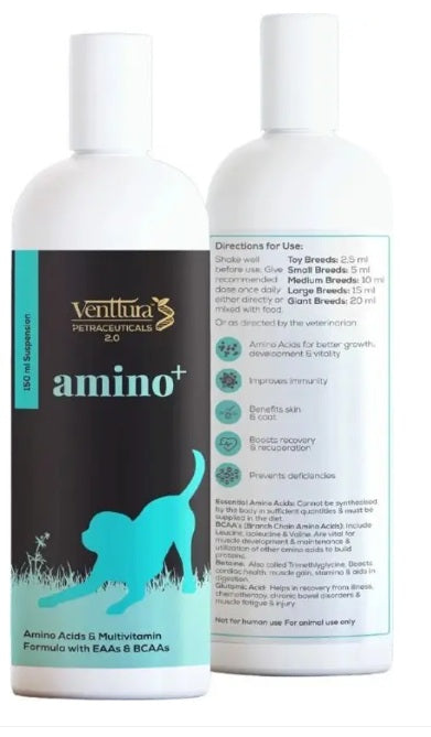 Venttura Amino+ Syrup – Amino Acids & Multivitamin for Pets