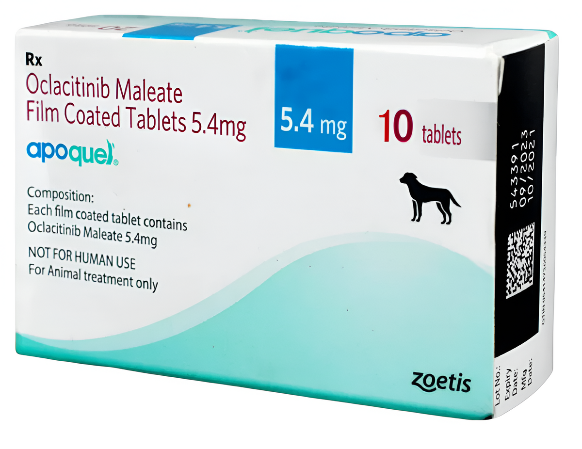 Zoetis Apoquel (Oclacitinib Maleate) 5.4mg Tablets For Dogs