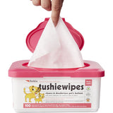 Petkin Tushiewipes Cleans & Deodorizes