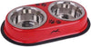 Pets Empire Solid Double Diner Box Bowl For Dogs & Cats